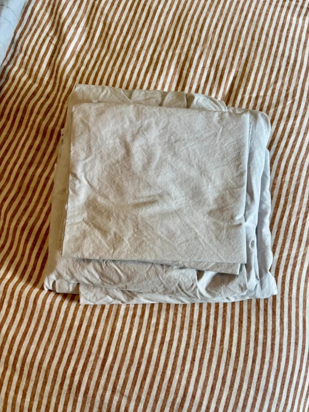 Quince Organic Crisp Percale Sheet Set - King